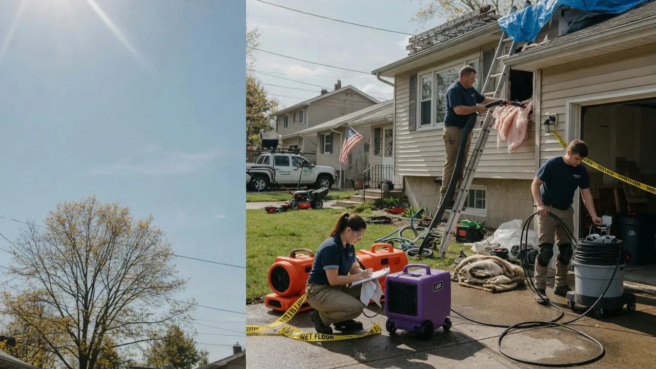 Emergency Water Removal in West Manchester, OH near me